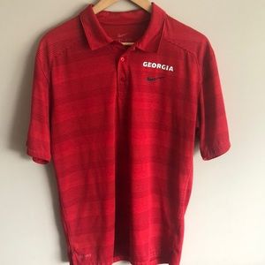 Nike UGA Georgia polo golf shirt - M